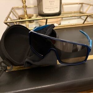 Oakley Blue Sunglasses with Case